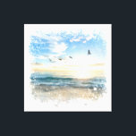 *~* Beach Waves Sonnenuntergang AR7 Leinwanddruck<br><div class="desc">Nautical Beach Ocean Sea Seascape Mit Birds STRETCHED LEINWAND ART DRUCKEN Energetisch Verbesserte schöne Elegant Beach Sky Ocean Waves Nautical etwas Abstraktes digital verbesserte Macro Foto Fotografie Malerei, The digital Beach Painting. in einem künstlerischen abstrakten Rahmen Stil. (Suchen Sie AR7 nach ähnlichen Elementen.) Diese Beach Waves Ocean Nautical Malerei Wall...</div>
