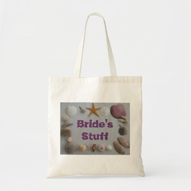 Beach Wedding/Bride Tragetasche (Vorne)