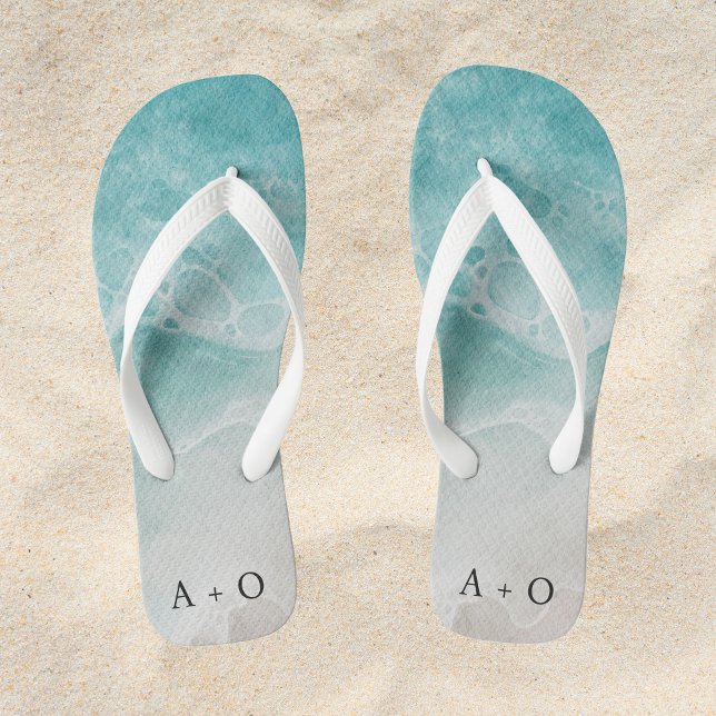 Beach Wedding Favor Flip Flops (Flip Flops Beach Wedding Favor)