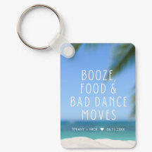 Beach Wedding Favor Funny