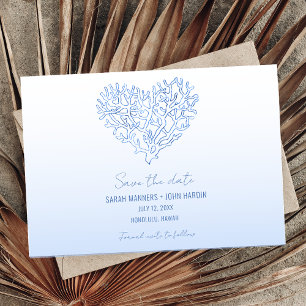 Beach Wedding Foto Save the Date