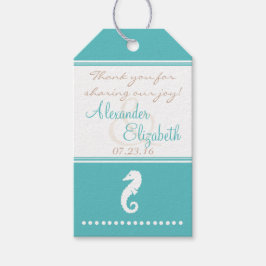 Beach Wedding Gast Gefallen Vielen Dank Geschenkanhänger