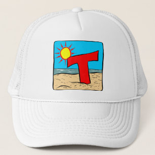 Beach Wedding Ideen Letter T Truckerkappe