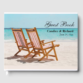 Beach Wedding oder Beach House Gästebuch