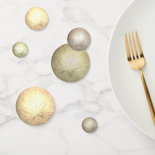Beach Wedding Party Sand Dollar Table Confetti Konfetti (Gruppe)