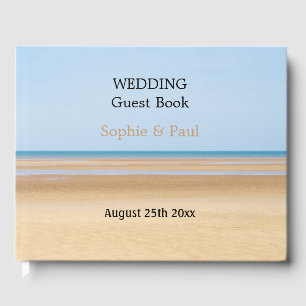 Beach Wedding Personalisiert Guestbook Gästebuch