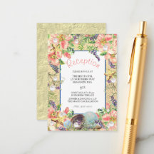 Beach Wedding Pink Floral Starfish Coral Empfang