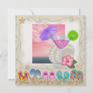 Beach Wedding - SRF Einladung