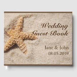 Beach Wedding Starfish Gästebuch