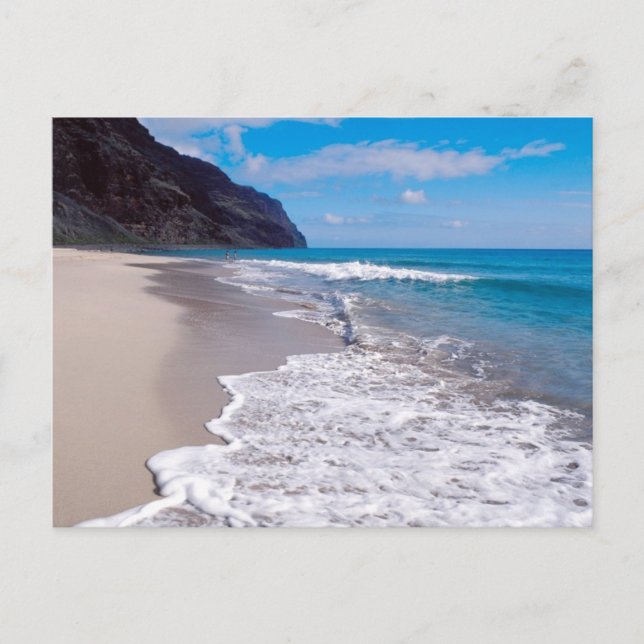 Beach Wedding Theme Foto retten Termine Ankündigungspostkarte