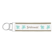 Beach Wedding Theme Sea Turtles Bridesmaid Gefalle