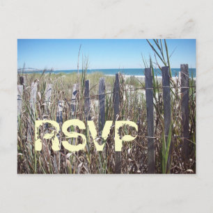 Beach Wedding UAWG Postcard Einladungspostkarte