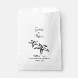 Beach Wedding Vielen Dank Geschenktütchen