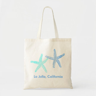 Beach Wedding Welcome Bag Tasche (Blue Starfish)