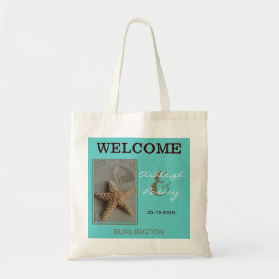 Beach Wedding Welcome Bags Starfish Tragetasche