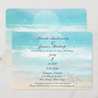 Beach White Starfish Elegante Sommerhochzeit