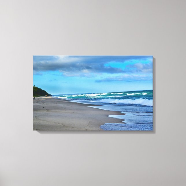 Beach Wrapped Canvas Leinwanddruck (Vorderseite)