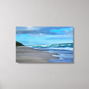 Beach Wrapped Canvas Leinwanddruck