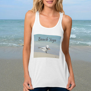Beach Yoga Seabird Beach Tank Top