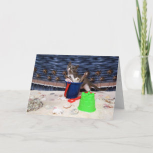 Beachbaby Bob Grußkarte Karte