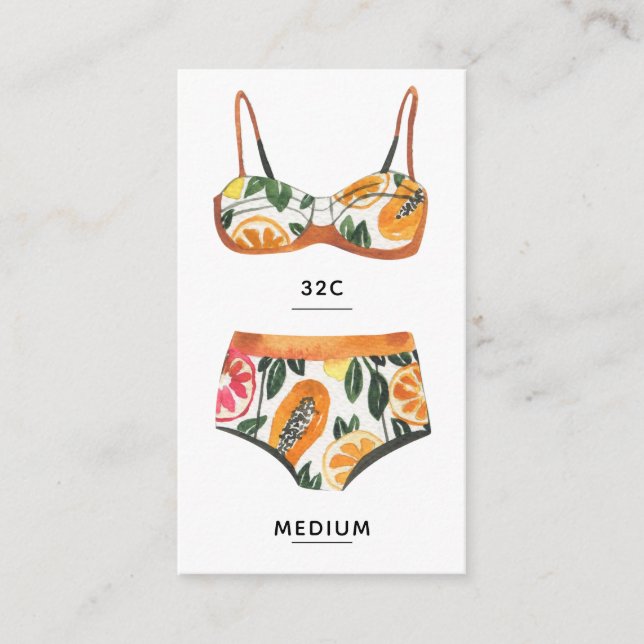 Beachbachelorette-Fingerabdrückkarte Begleitkarte (Vorderseite)