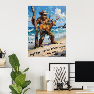 Beachcomber Bigfoot: Ein unerwarteter Ort Poster