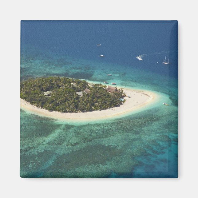 Beachcomber Island Resort, Fidschi Magnet (Vorne)