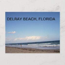BEACHES OF DELRAY BEACH POSTKARTE