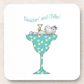 Beachin' und Chillin' Untersetzer