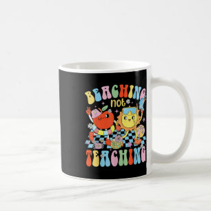 Beaching keine Lehrer Sommer Vibe Graduati Kaffeetasse