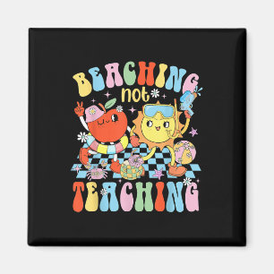 Beaching keine Lehrer Sommer Vibe Graduati Magnet
