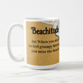 "Beachitude" Definition Kaffeetasse
