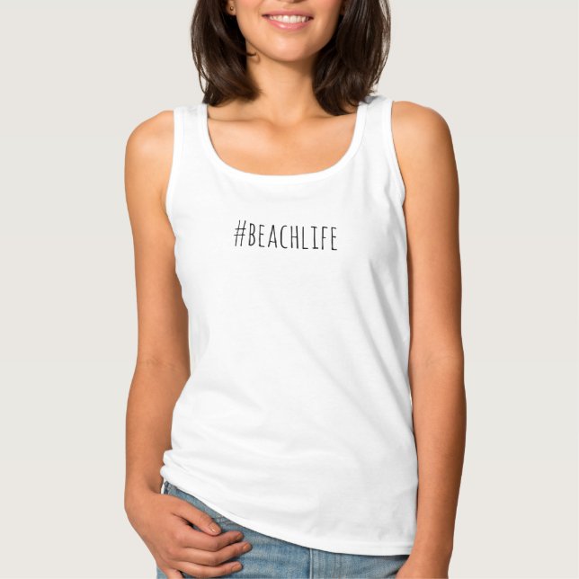 #BeachLife - Sommer-Tank T-Shirt (Vorderseite)