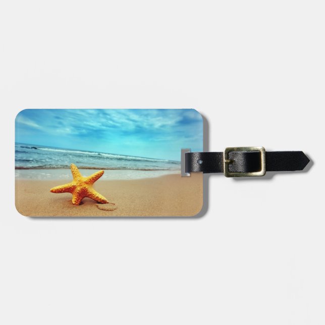 Beachlutelmarke Gepäckanhänger (Vorderseite horizontal)