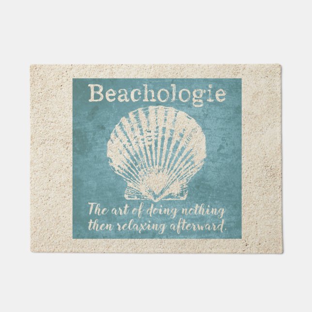 Beachologie tut Nothing Door Mat Fußmatte (Vorderseite)
