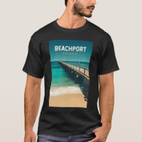 Beachport Australien Reise Kunst Vintage