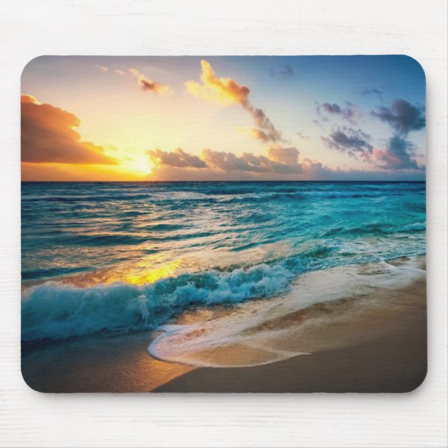 Beachszene Mouse Pad Mousepad (Vorne)
