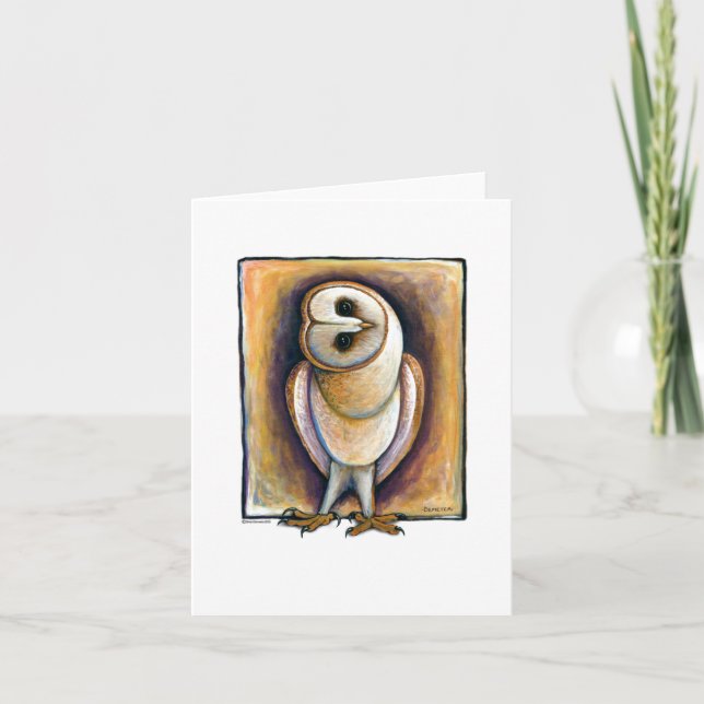 Beachten Sie die Karte (Vorderseite)