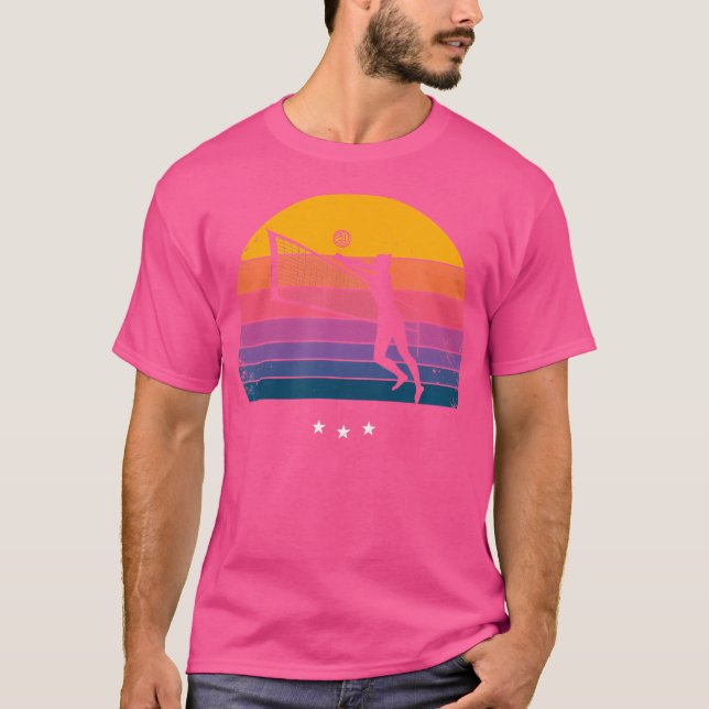 Beachvolleyball T-Shirt (Vorderseite)