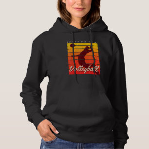 Beachvolleyball-Trainer Bump Set Spike Repea Hoodie