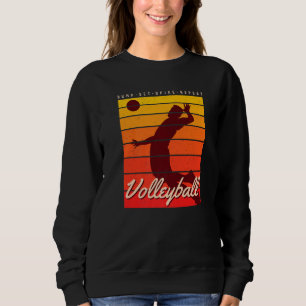 Beachvolleyball-Trainer Bump Set Spike Repea Sweatshirt