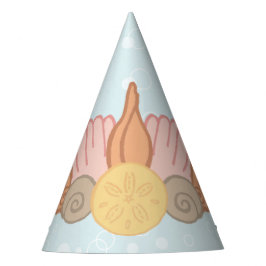 Beachy Birthday Mermaid Crown Party Hat Partyhütchen