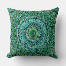 Beachy Blue und Green Spiderweb