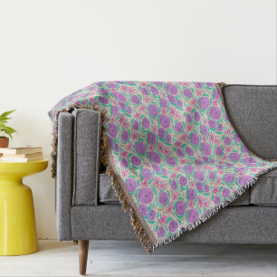 Beachy Boho Print Decke