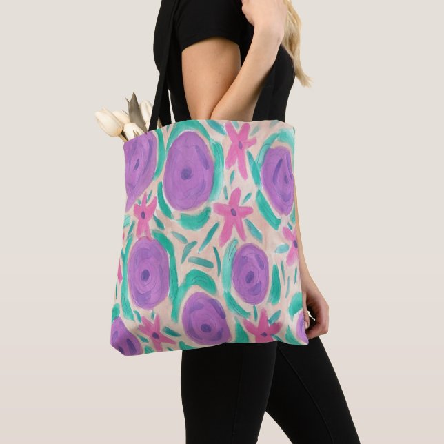 Beachy Boho Print Tote Bag (Von Nahem)
