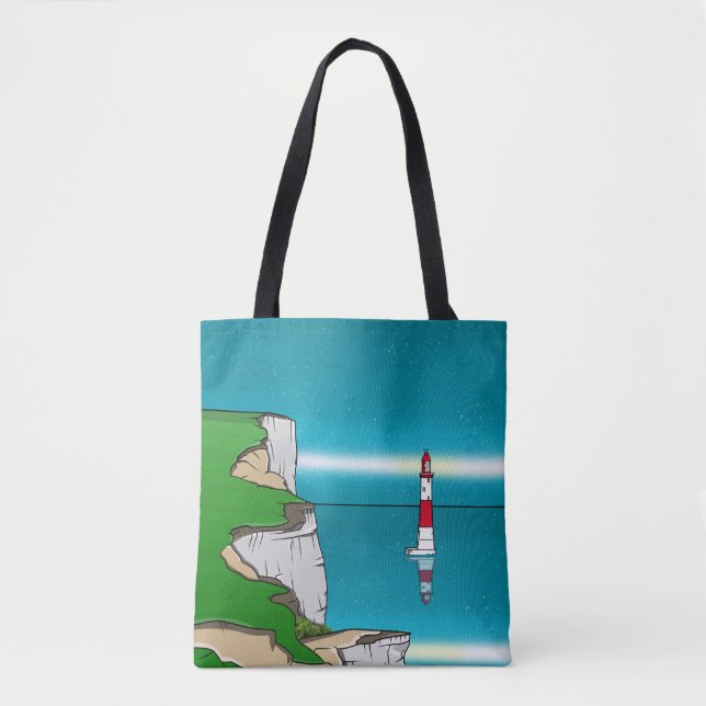 Beachy Head Leuchtturm und Cliff Top (Vorderseite)