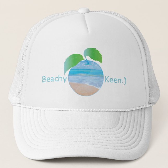 Beachy Keen Truckerkappe (Vorderseite)