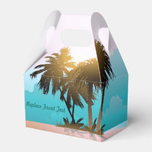 Beachy themenorientiertes geschenkschachtel