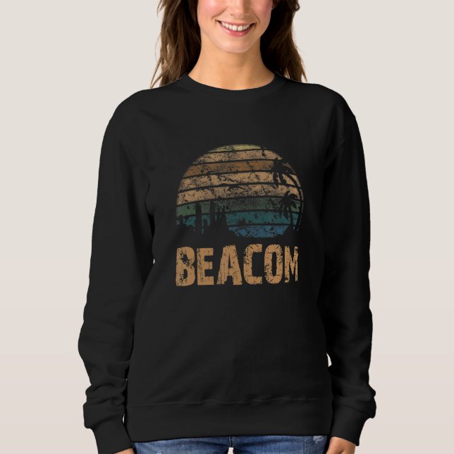 Beacom Vintage Sunset Distressed Sweatshirt (Vorderseite)