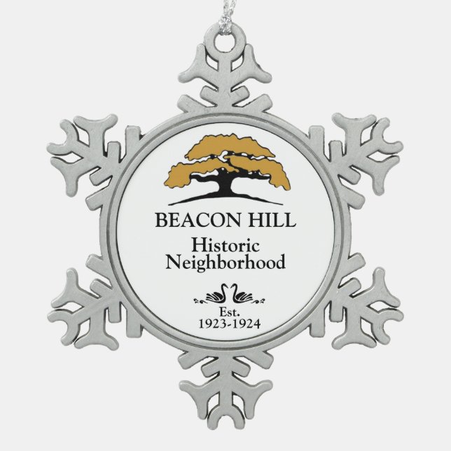 Beacon Hill Snowflake Ornament (Vorderseite)